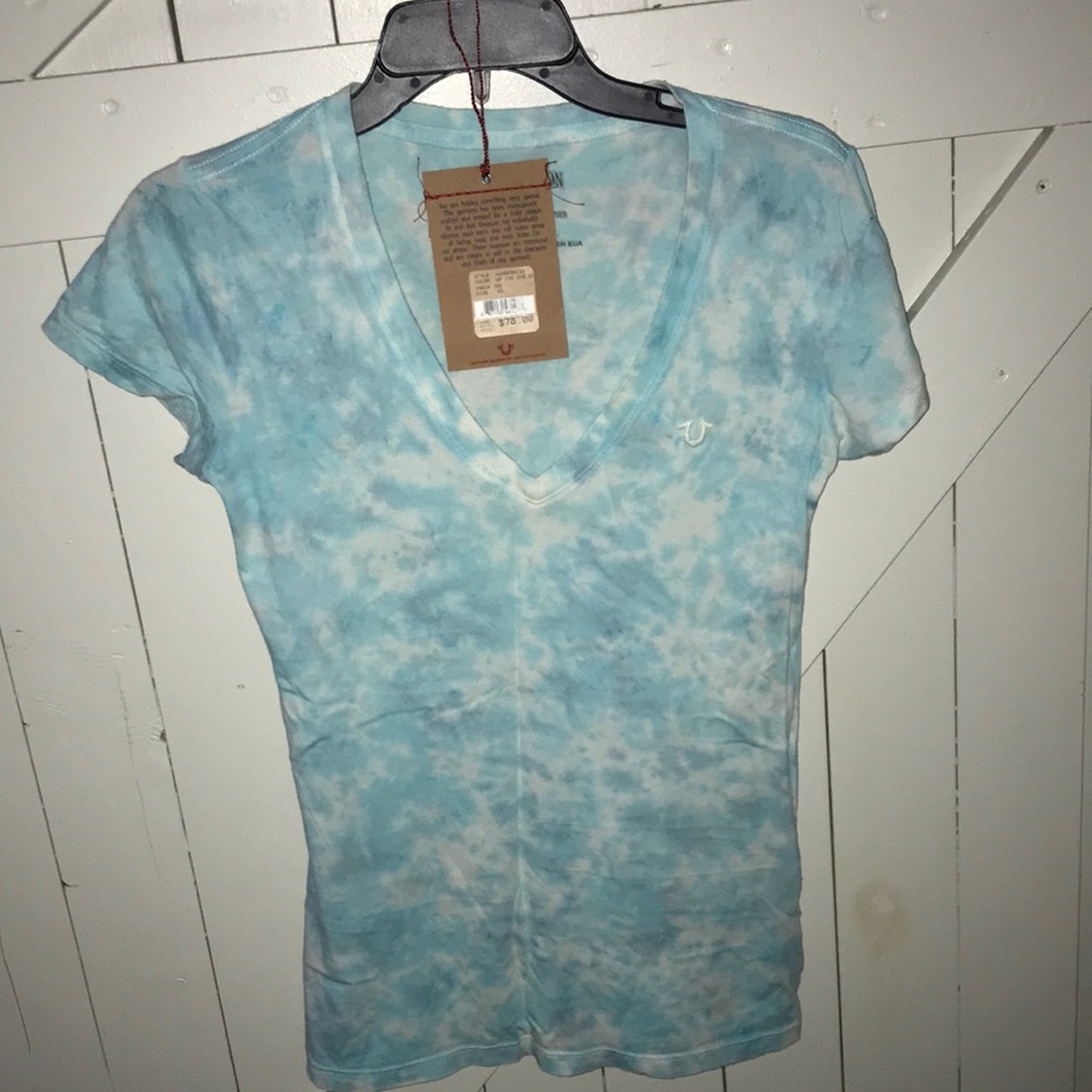 True Religion vneck T-shirt size xsmall